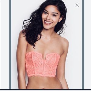 M- Dream Angels Lace Plunge Bustier by VS